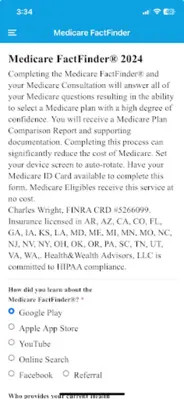 Medicare PlanFinder android App screenshot 0